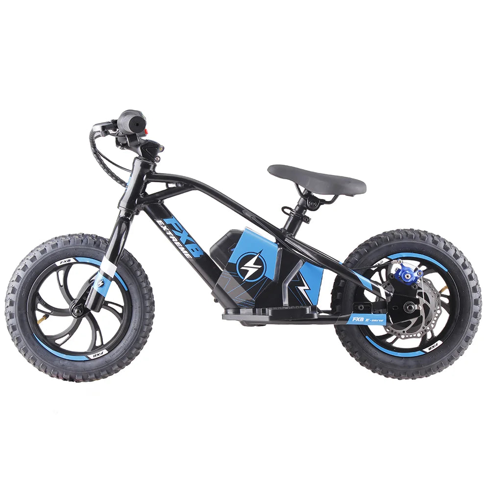 HKM-184467 250W Brushless In-Wheel Motor Electric Balance Bike 12" Aluminum Frame, 85kg Capacity