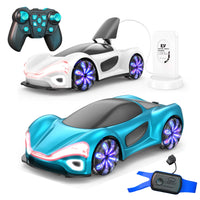 HKM-184467 2.4G Gesture-Controlled RC Stunt Car with Spray Function and Flashing Lights