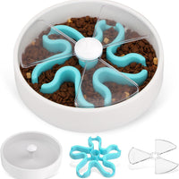 HKM-1845949 Interactive Slow Feeder Dog Bowl with Maze Design for Healthy Eating Habits