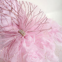 HKM-1846333 Elegant Dog Wedding Dress Skirt in White and Pink, XS-XL, Polyester Material, Perfect for Special Occasions