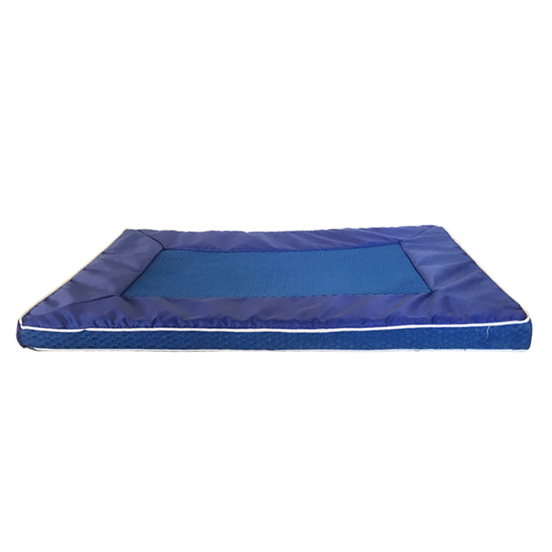 HKM-1847613 Cooling Pad for Pets - Breathable Nylon Ice Mat in Blue, Multiple Sizes Available