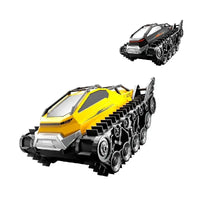 HKM-185043 Amphibious All Terrain Remote Control Crawler Tank - Waterproof Electric Toy Car for Ages 5 & Up