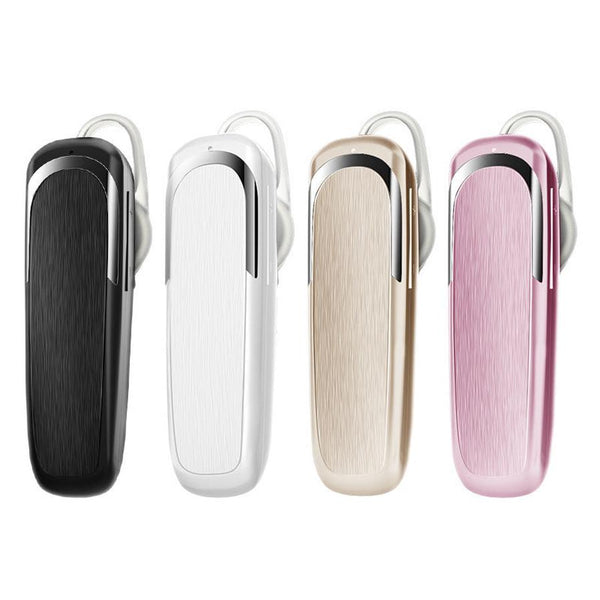 HKM-185235 Bluetooth Wireless Car Stereo Headset with Long Battery Life - ABS Shell, 32 Hours Talk Time, 28 Hours Music Play, Multiple Colors