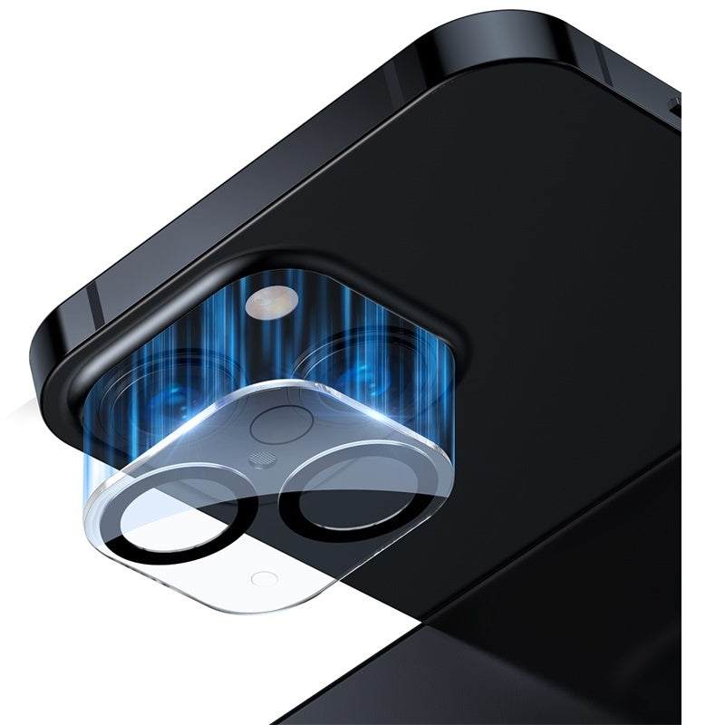 HKM-185427 Full Frame Lens Film for iPhone 13 Dual Camera (5.4 & 6.1 Inch) - HD Glass Protection
