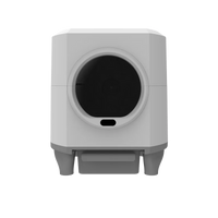 HKM-185491 Large Capacity Self-Cleaning Cat Litter Box with Smart App Control for Multiple Cats - 90L Total Closed Design