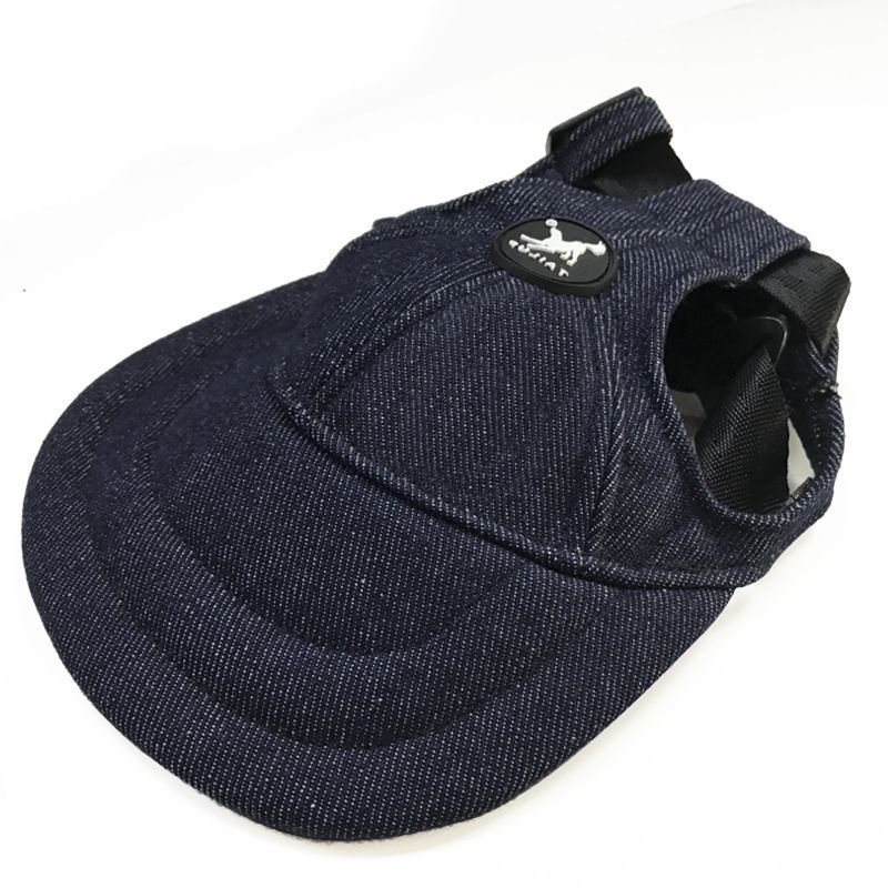 HKM-1856061 Multi-Color Sun-Proof Baseball Cap for Dogs and Cats - Adjustable Sizes Available
