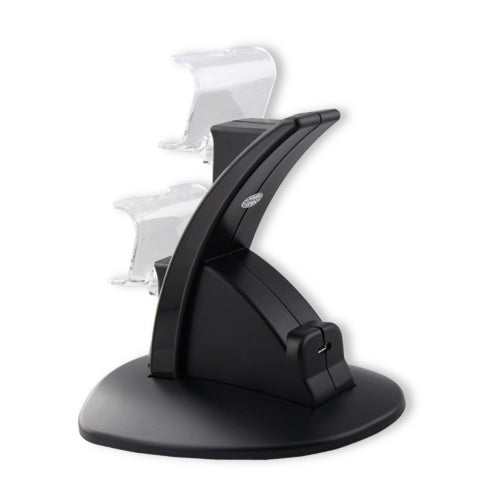 HKM-185683 Dual USB Charging Dock Station for PS4 Controllers with USB Cable
