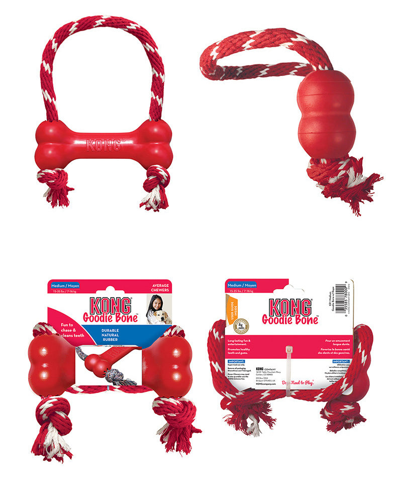 HKM-1857085 Natural Rubber Dog Toy with Knot Design for Clean Teeth and Durable Biting