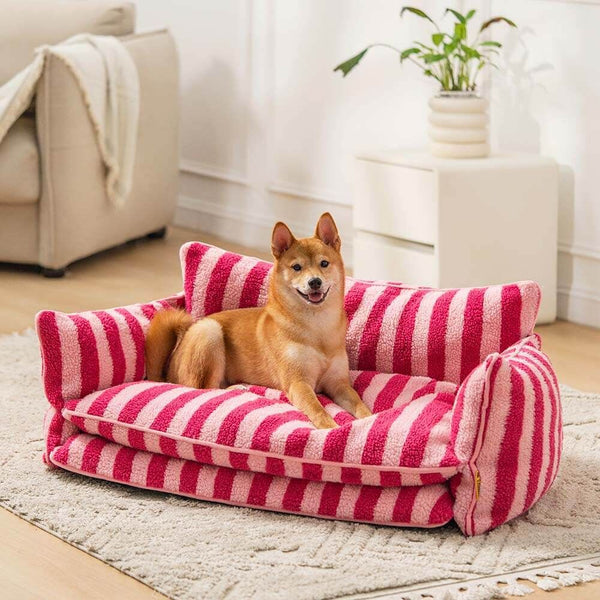 HKM-1857341 Removable Washable Winter Warm Pet Sofa Bed in Multiple Colors and Sizes
