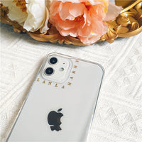 HKM-185747 Personalized Sheep Letter Phone Case for Multiple Models - Silicone Protective Sleeve