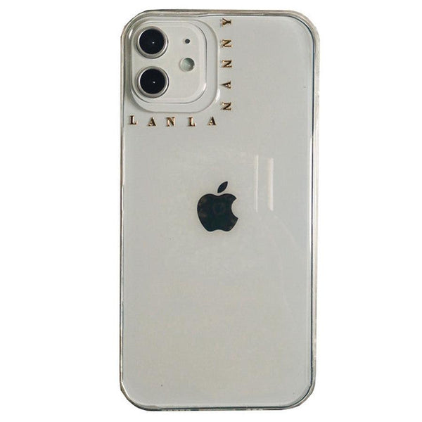 HKM-185747 Personalized Sheep Letter Phone Case for Multiple Models - Silicone Protective Sleeve