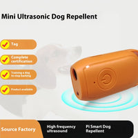 HKM-1858109 Mini Ultrasonic Dog Dispeller with Lanyard and Data Cable