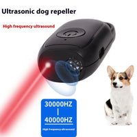 HKM-1858109 Mini Ultrasonic Dog Dispeller with Lanyard and Data Cable