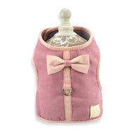 HKM-1859645 Korean Style Grid Pet Harness for Small and Medium Dogs with Hand Holding Rope - Available in Blue, Brown, Pink, Gray