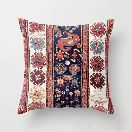 HKM-186003 Indian Bohemian Nordic Super Soft Velvet Lumbar Pillow - Multiple Sizes Available