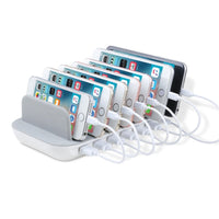 HKM-186067 Multi-Port USB Charging Station with Smart IC for Mobile Phones and Tablets