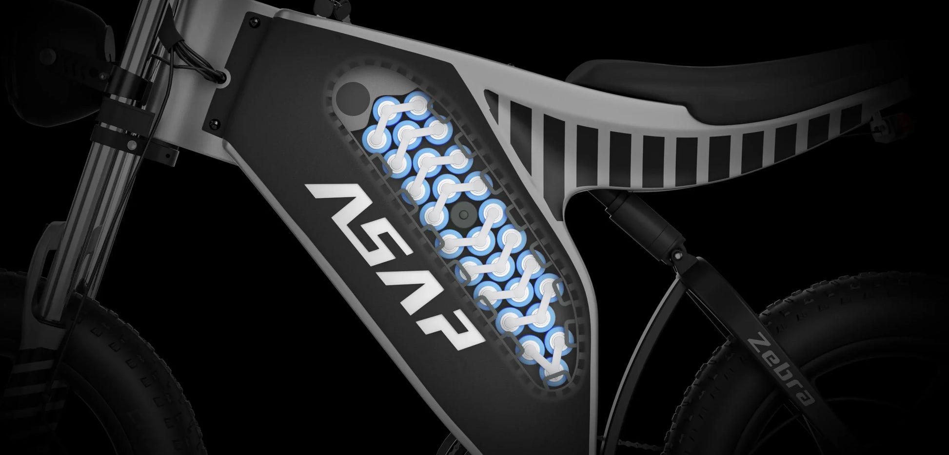 HKM-186131 20 Inch Fat Tire Electric Bicycle with 48V 1000W Motor, 7-Speed and Hydraulic Disc Brakes