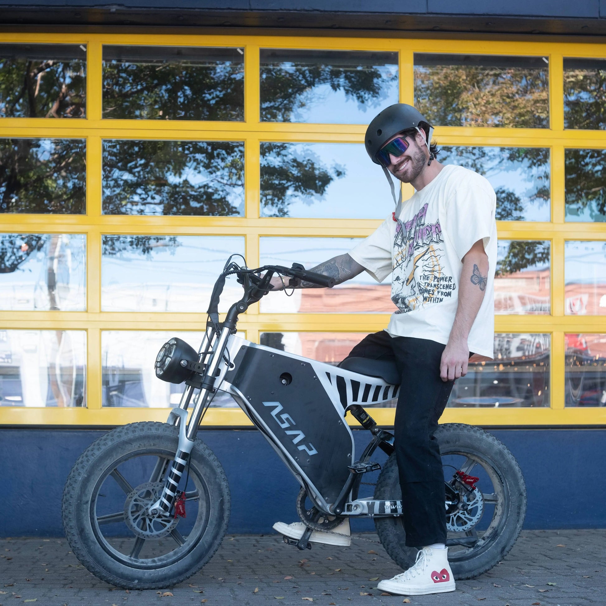 HKM-186131 20 Inch Fat Tire Electric Bicycle with 48V 1000W Motor, 7-Speed and Hydraulic Disc Brakes