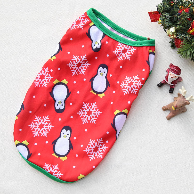 HKM-1861693 Casual Four-Legged Clothing for Dogs - Christmas Pet Apparel, Multiple Sizes Available