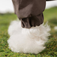 HKM-1861821 Waterproof Outdoor Dog Jacket with Hood, Reflective Hiking Coat and Multiple Pockets