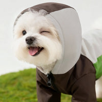 HKM-1861821 Waterproof Outdoor Dog Jacket with Hood, Reflective Hiking Coat and Multiple Pockets