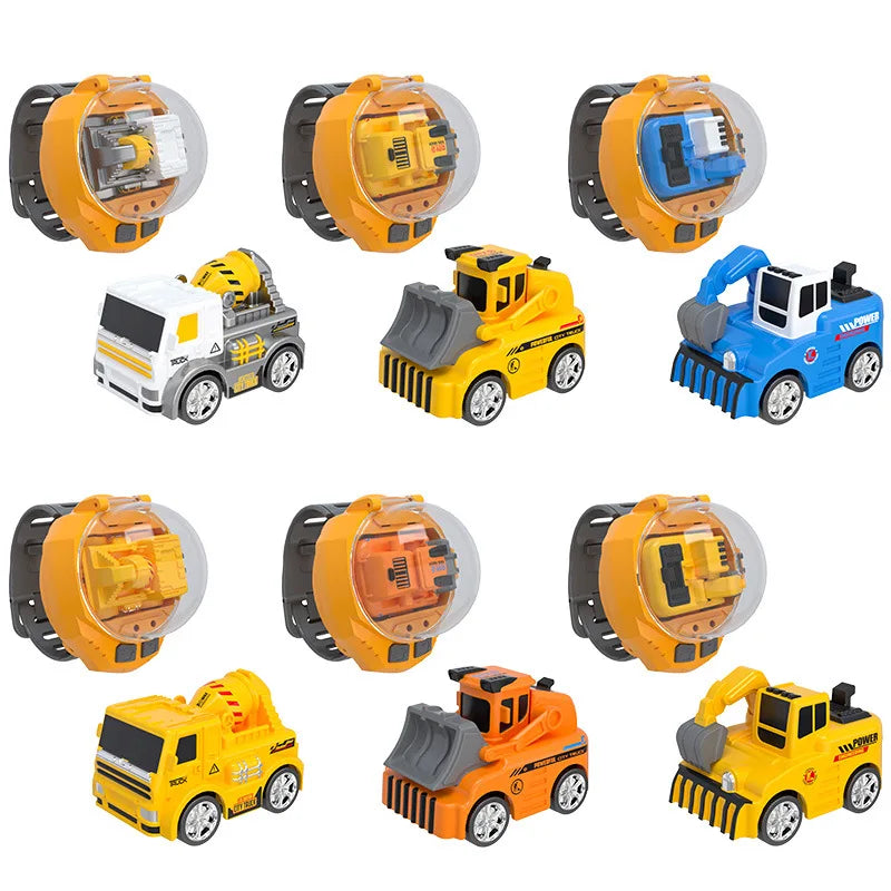 HKM-186195 2.4G Mini Remote Control Car for Kids – Alloy Engineering Car with Drift Function