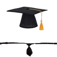 HKM-1862077 Dog Graduation Cap and Adjustable Tie Set for Small and Medium Pets
