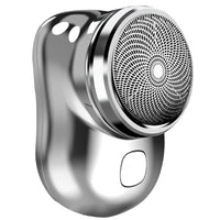 HKM-186259 Portable Electric Razor for Men - Mini USB Rechargeable Shaver for Dry Use, Ideal for Travel and Home