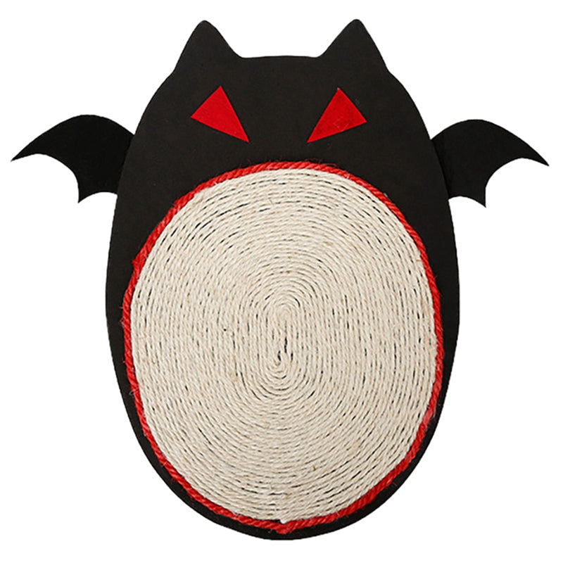 HKM-1863229 Halloween-Themed Sisal Cat Scratching Board and Sleeping Mat - EVA Base, Soft and Durable, 42.5 x 44 cm