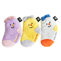 HKM-1863869 Pet Interactive Socks Toy Set for Dogs - 3 Pieces with Sound Paper and Tibetan Food