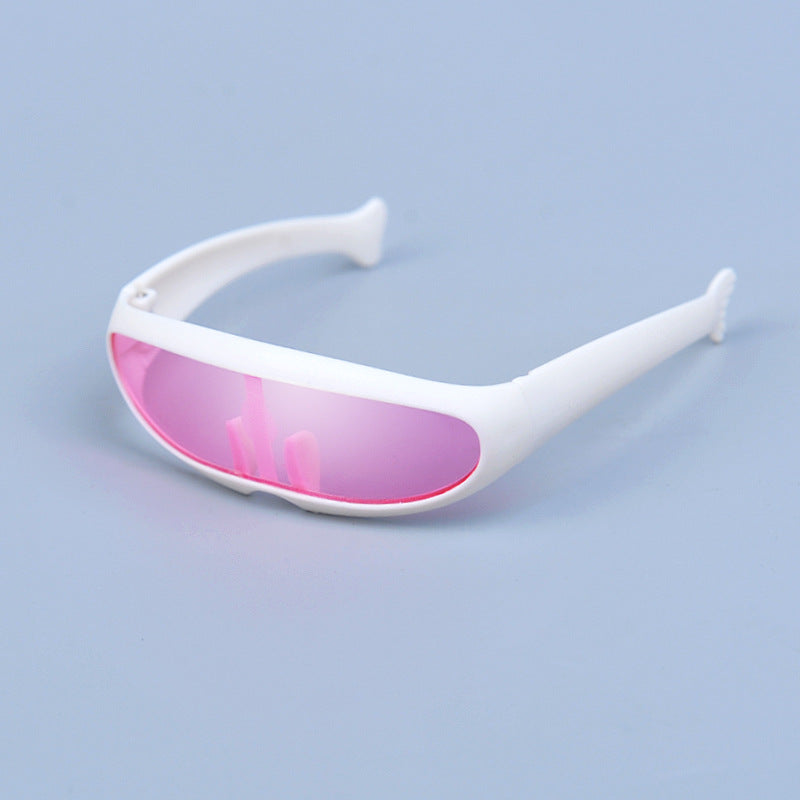 HKM-1864637 Stylish Reflective Sunglasses for Dogs and Cats - Plastic Frame, AC Resin Lens