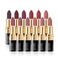 HKM-186579 Long Lasting Velvet Lipstick - Fade-Resistant Color #01 to #12