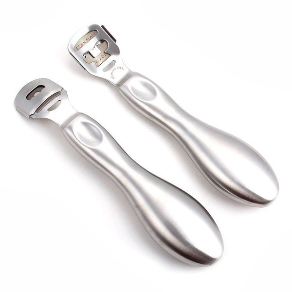 HKM-186771 Stainless Steel Pedicure Scraper for Horny Foot Care - 16CM Length