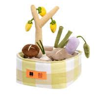 HKM-1867837 Interactive Food Leakage Educational Toys for Dogs - Fun Fruits & Vegetables Simulation Set