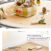 HKM-1867837 Interactive Food Leakage Educational Toys for Dogs - Fun Fruits & Vegetables Simulation Set