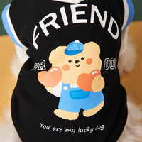 HKM-1868093 Stylish Contrast Color Pet Sweater in Black, Blue, and Green for Ultimate Comfort