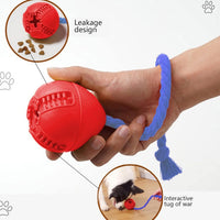 HKM-1870269 Durable Interactive Dog Puzzle Toy with Rope for Stress Relief and Crate Training