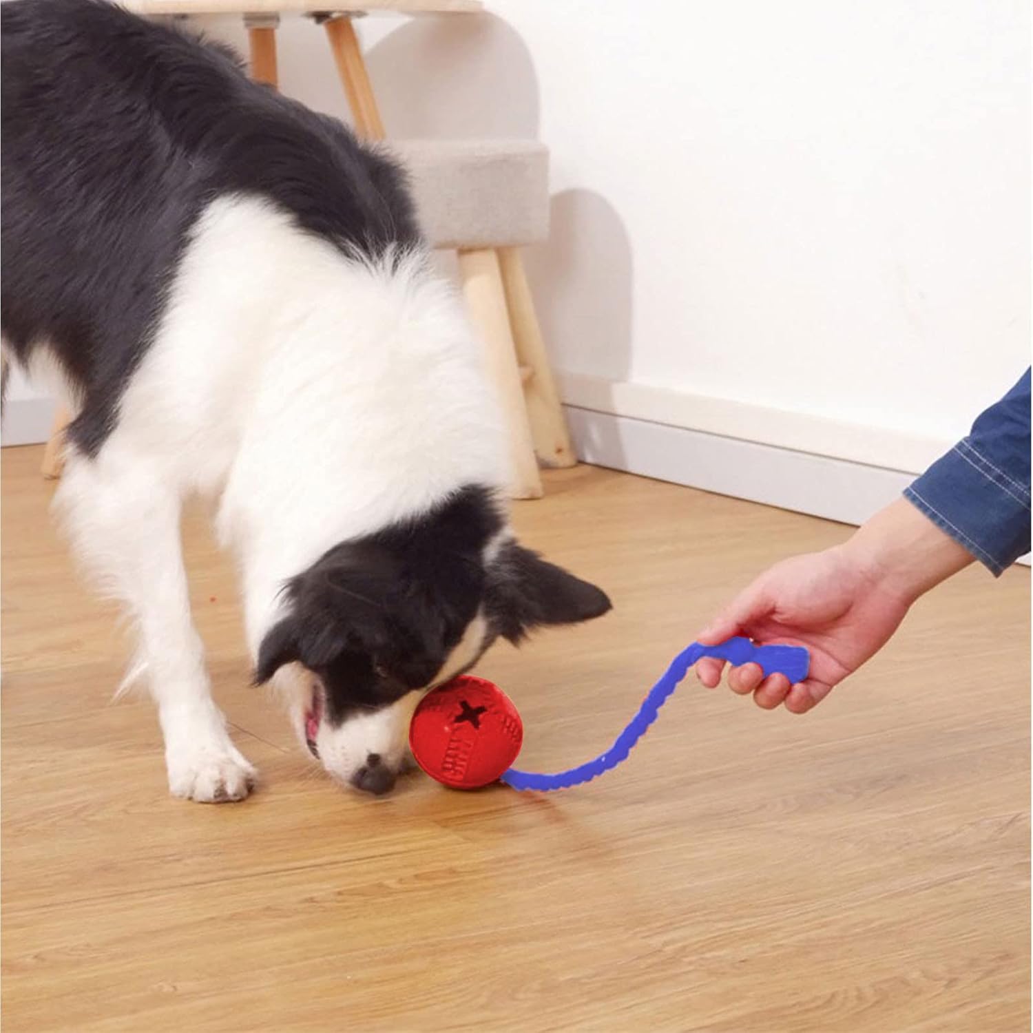 HKM-1870269 Durable Interactive Dog Puzzle Toy with Rope for Stress Relief and Crate Training