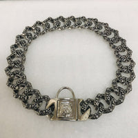 HKM-1870781 Adjustable Stainless Steel Dog Collar for Enhanced Comfort and Durability