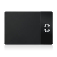 HKM-187219 Aluminum Alloy Wireless Charger Mouse Pad with Non-Slip Base and Safety Features