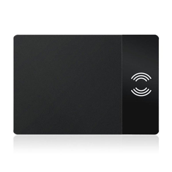 HKM-187219 Aluminum Alloy Wireless Charger Mouse Pad with Non-Slip Base and Safety Features