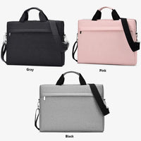 HKM-187411 Stylish Custom Briefcase for Laptop and Office Use with Zipper Closure