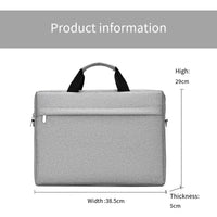HKM-187411 Stylish Custom Briefcase for Laptop and Office Use with Zipper Closure