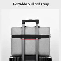 HKM-187411 Stylish Custom Briefcase for Laptop and Office Use with Zipper Closure
