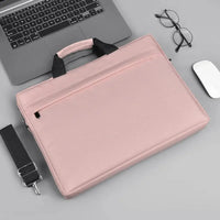 HKM-187411 Stylish Custom Briefcase for Laptop and Office Use with Zipper Closure