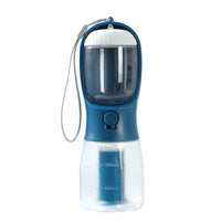 HKM-1874621 3-in-1 Portable Pet Water Cup with Food Storage and Waste Bag Compartment