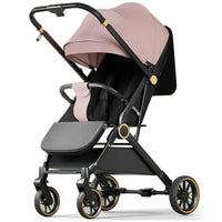 HKM-187539 Compact Lightweight Umbrella Stroller with Adjustable Canopy, Footrest and Backrest, Two-Way Folding Design