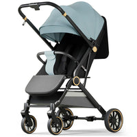 HKM-187539 Compact Lightweight Umbrella Stroller with Adjustable Canopy, Footrest and Backrest, Two-Way Folding Design