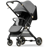 HKM-187539 Compact Lightweight Umbrella Stroller with Adjustable Canopy, Footrest and Backrest, Two-Way Folding Design