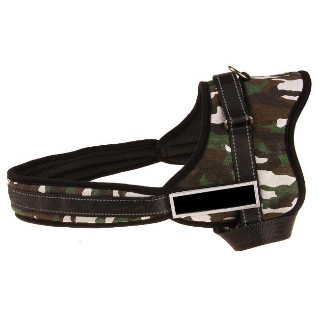 HKM-1877821 Comfortable Nylon Dog Harness for Wide Chest - Adjustable Size Options Available